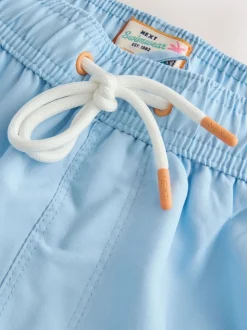 Light Blue Palm Logo Essential Swim Shorts