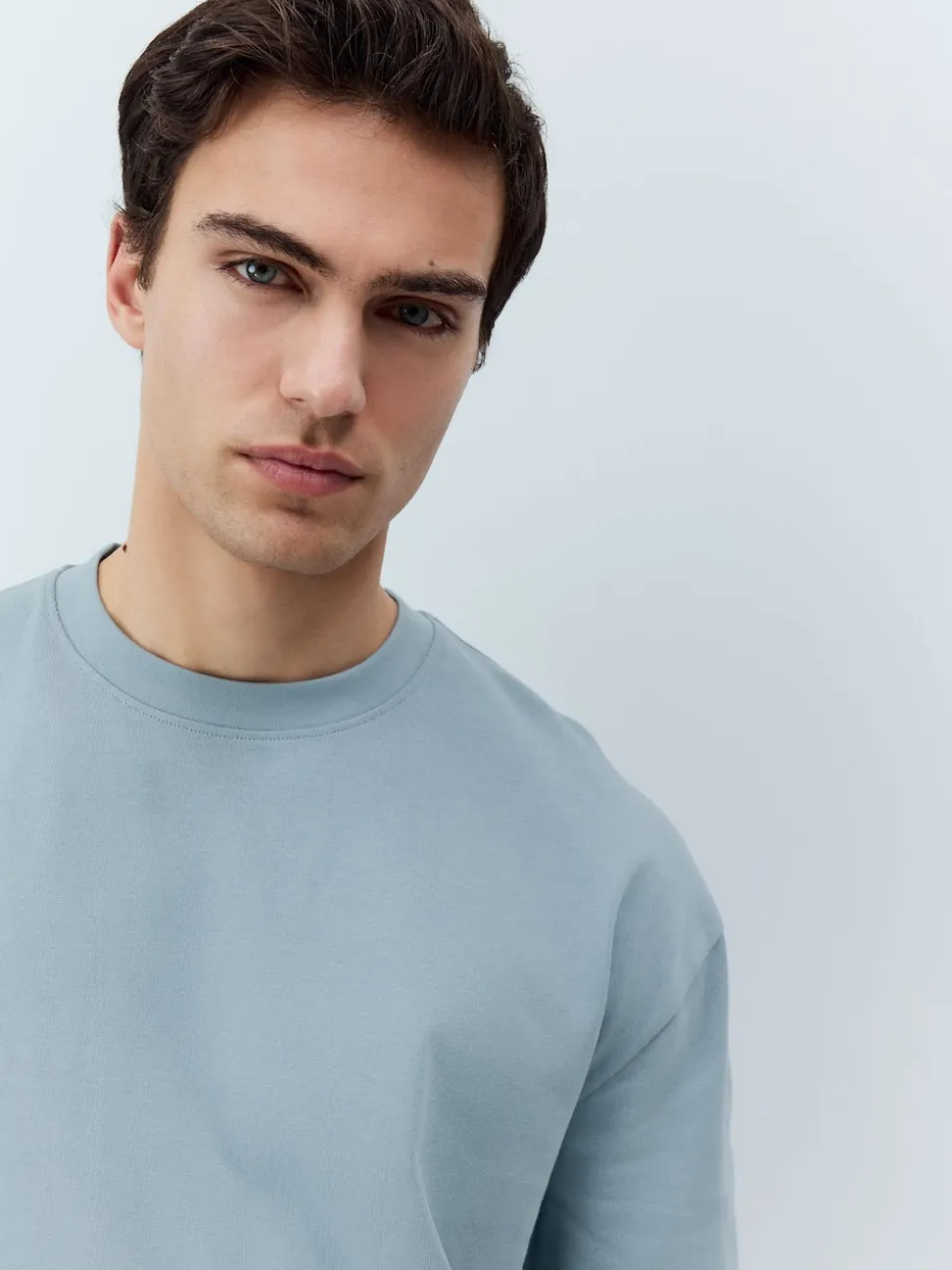 Light Blue Relaxed Fit Heavyweight T-Shirt