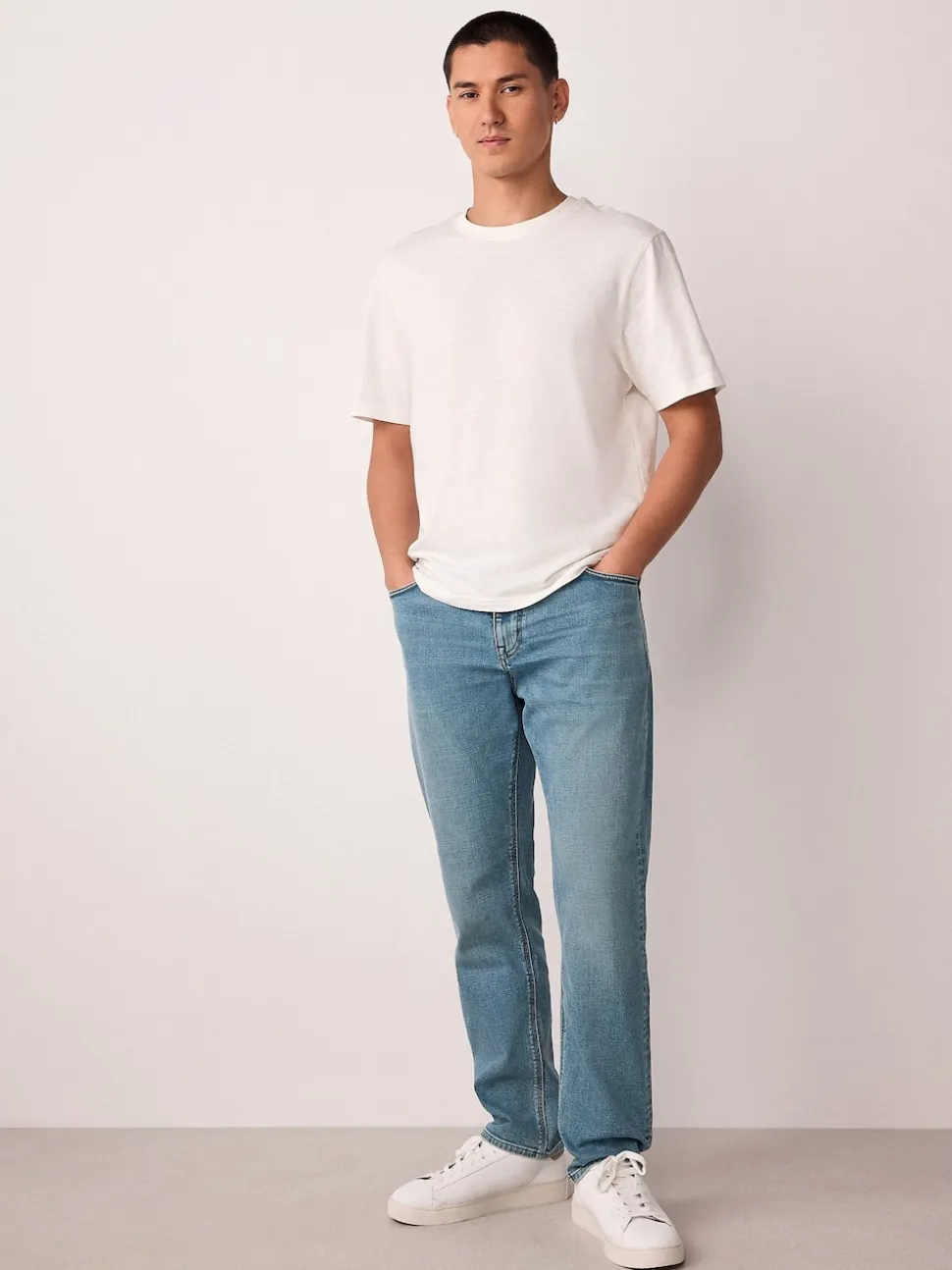 Light Blue Slim Fit Motionflex Jeans