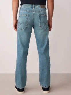 Light Blue Straight Fit Motionflex Jeans