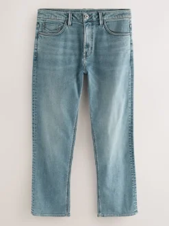Light Blue Straight Fit Motionflex Jeans