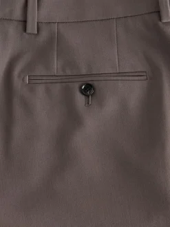 Light Brown Skinny Fit Motionflex Stretch Suit Trousers