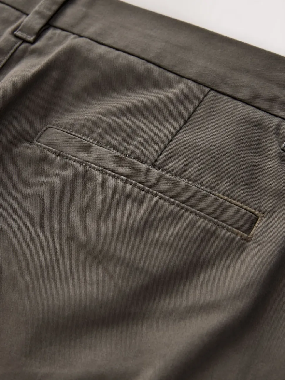 Light Brown Slim Fit Stretch Chinos Trousers