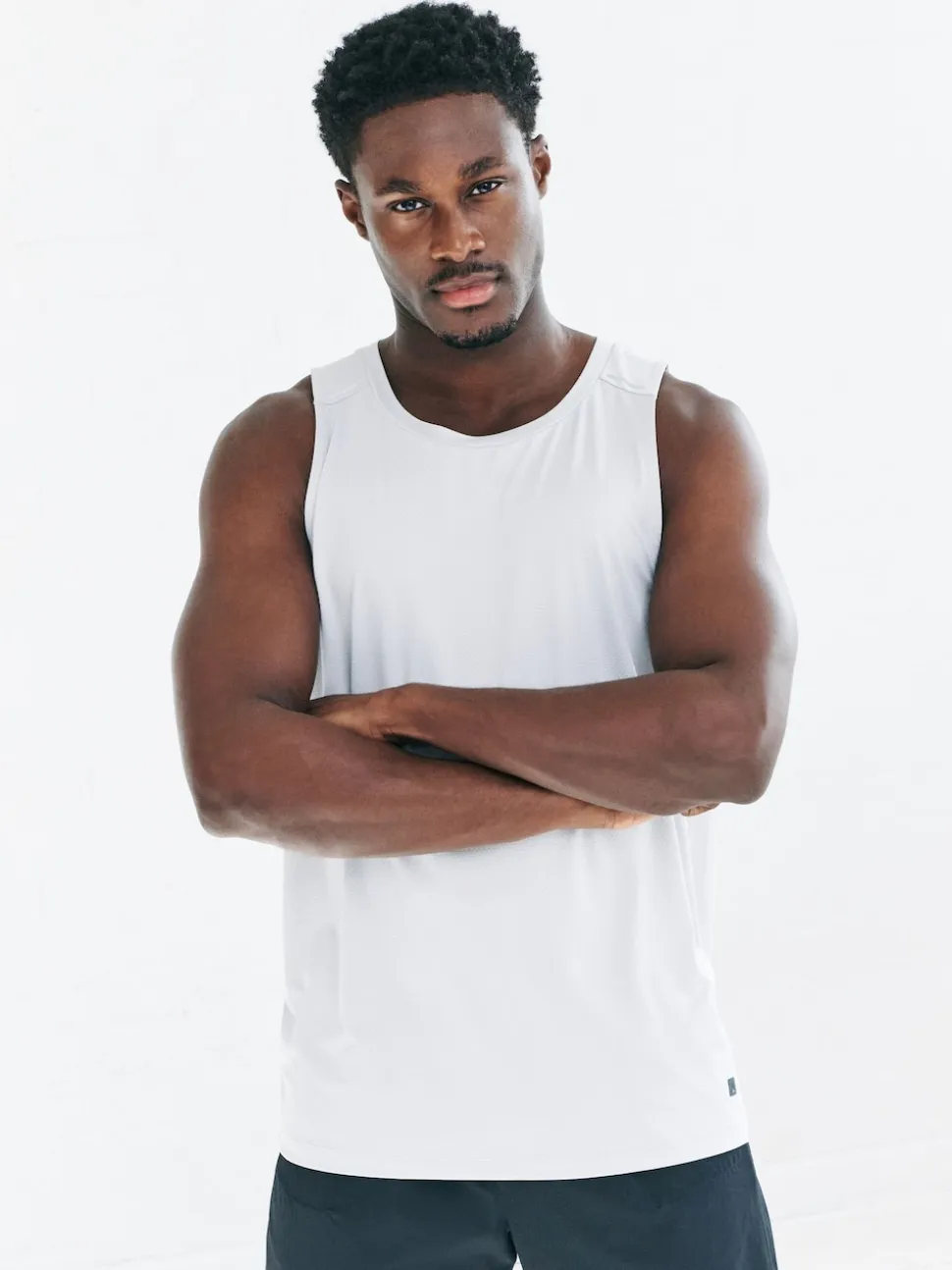 Light Grey Active Gym Textured Training Vest