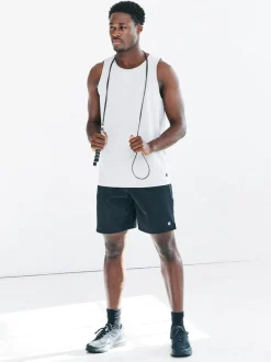 Light Grey Active Gym Textured Training Vest