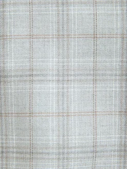 Light Grey Check Suit Waistcoat