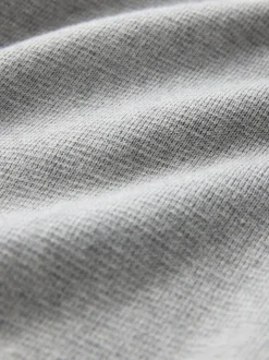 Light Grey N.Premium Regular Fit 100% Cotton Premium Zip-Through Cardigan