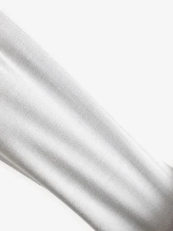 Light Grey Slim Fit Elasticated Waist Motionflex Stretch Smart Trousers