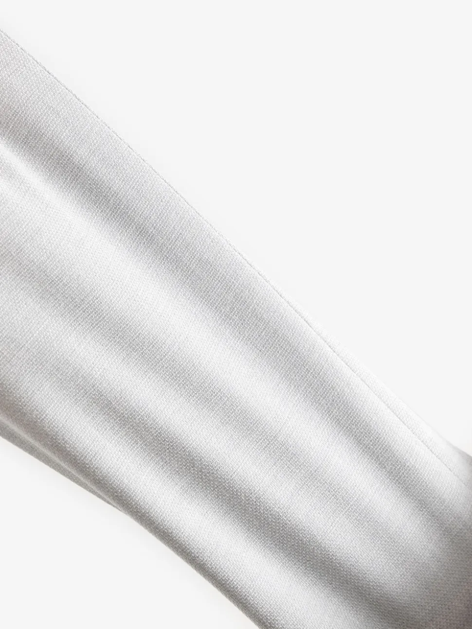 Light Grey Slim Fit Elasticated Waist Motionflex Stretch Smart Trousers
