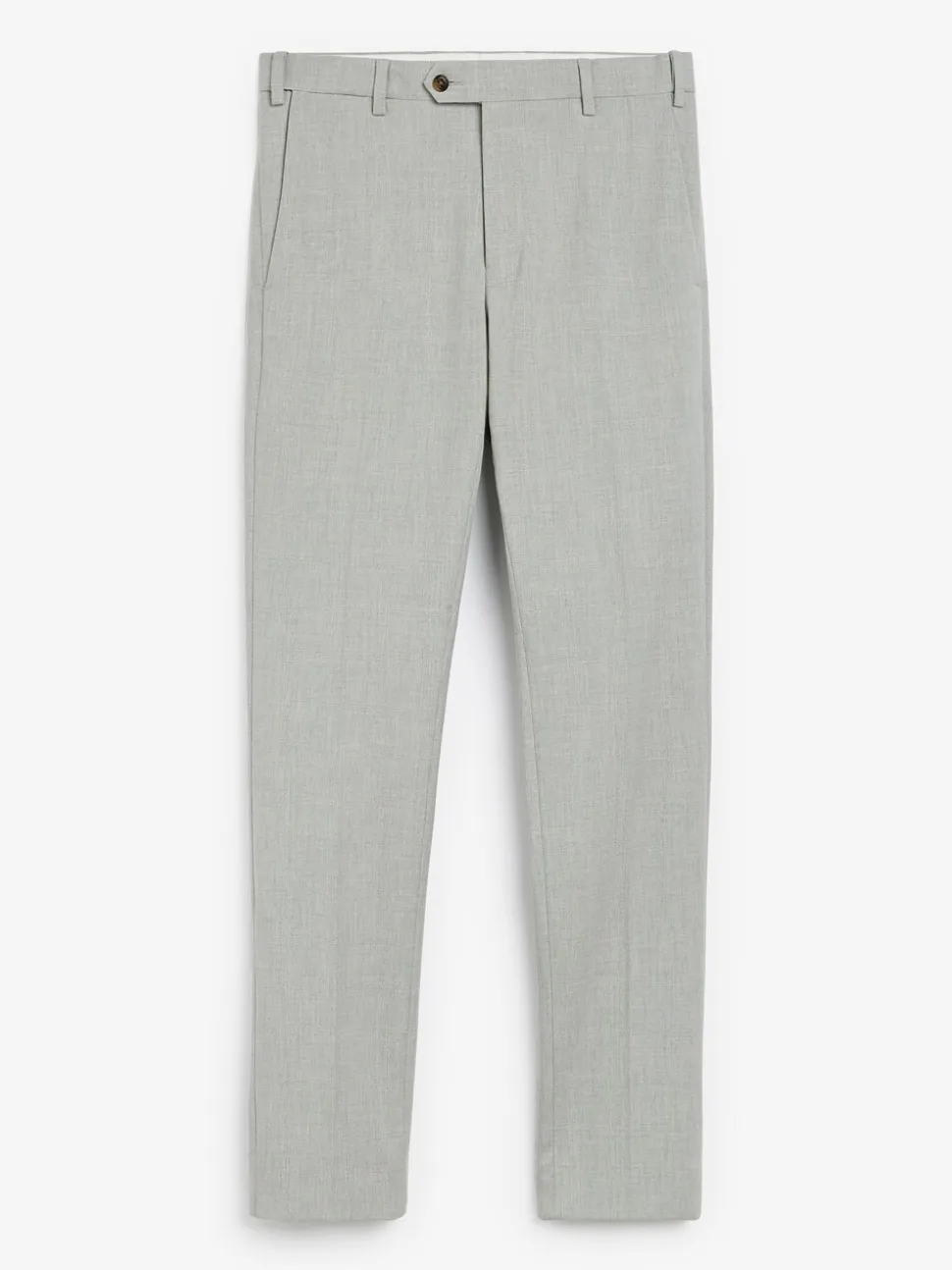 Light Grey Slim Fit Motionflex Stretch Suit Trousers