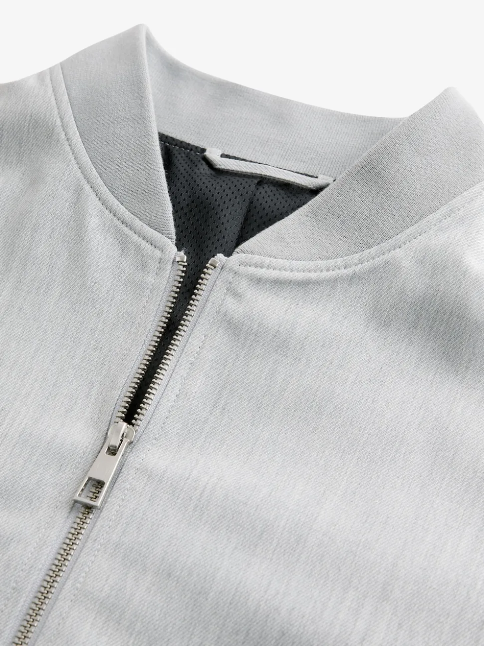 Light Grey Smart Bomber Jacket
