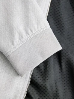 Light Grey Smart Bomber Jacket