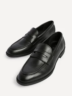Linzi Black Aurelio Penny Loafers