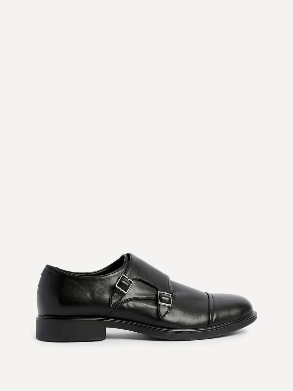 Linzi Black Marcello Monk Strap Shoes