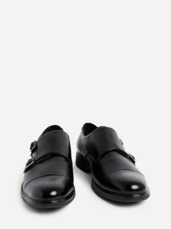Linzi Black Marcello Monk Strap Shoes