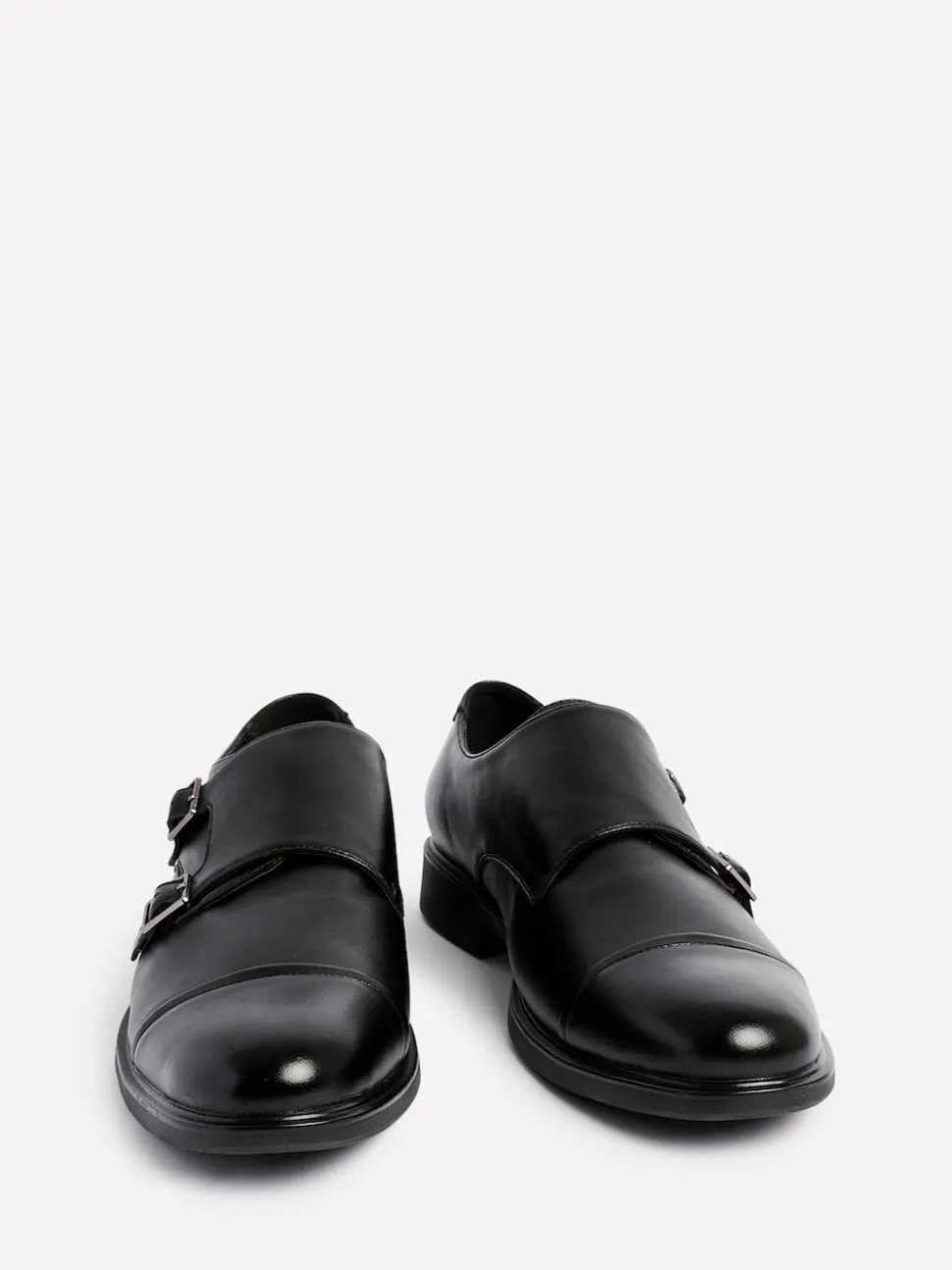 Linzi Black Marcello Monk Strap Shoes