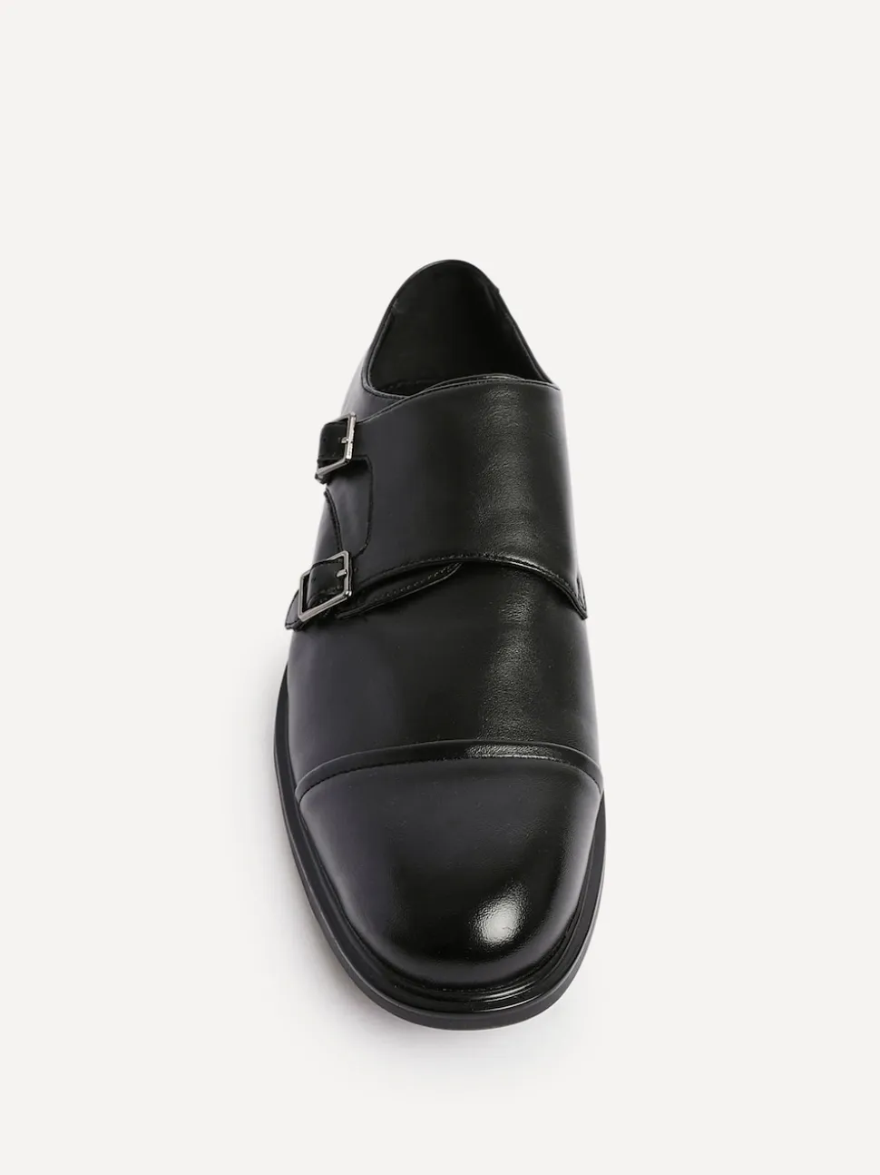 Linzi Black Marcello Monk Strap Shoes
