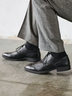 Linzi Black Marco Brogues Shoes