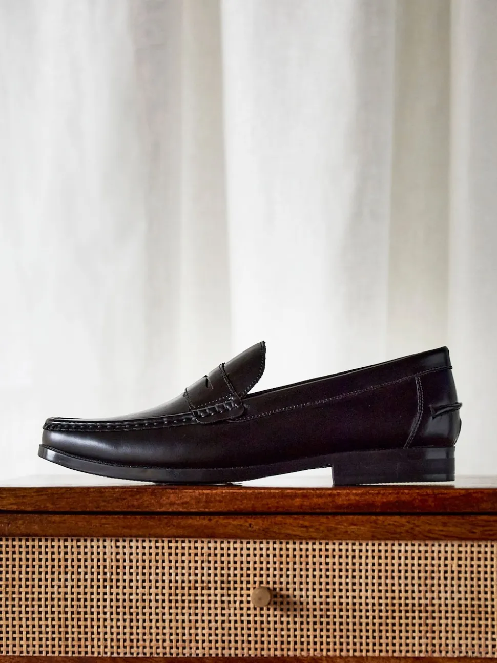 Linzi Black Tomasso Penny Loafers
