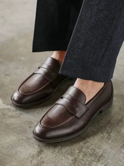 Linzi Brown Aurelio Penny Loafers