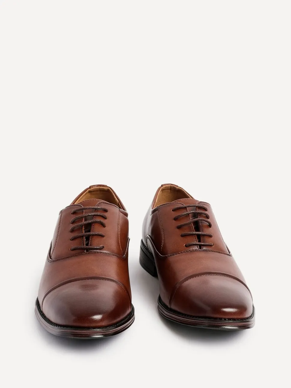 Linzi Brown Lorenzo Cap Toe Shoes