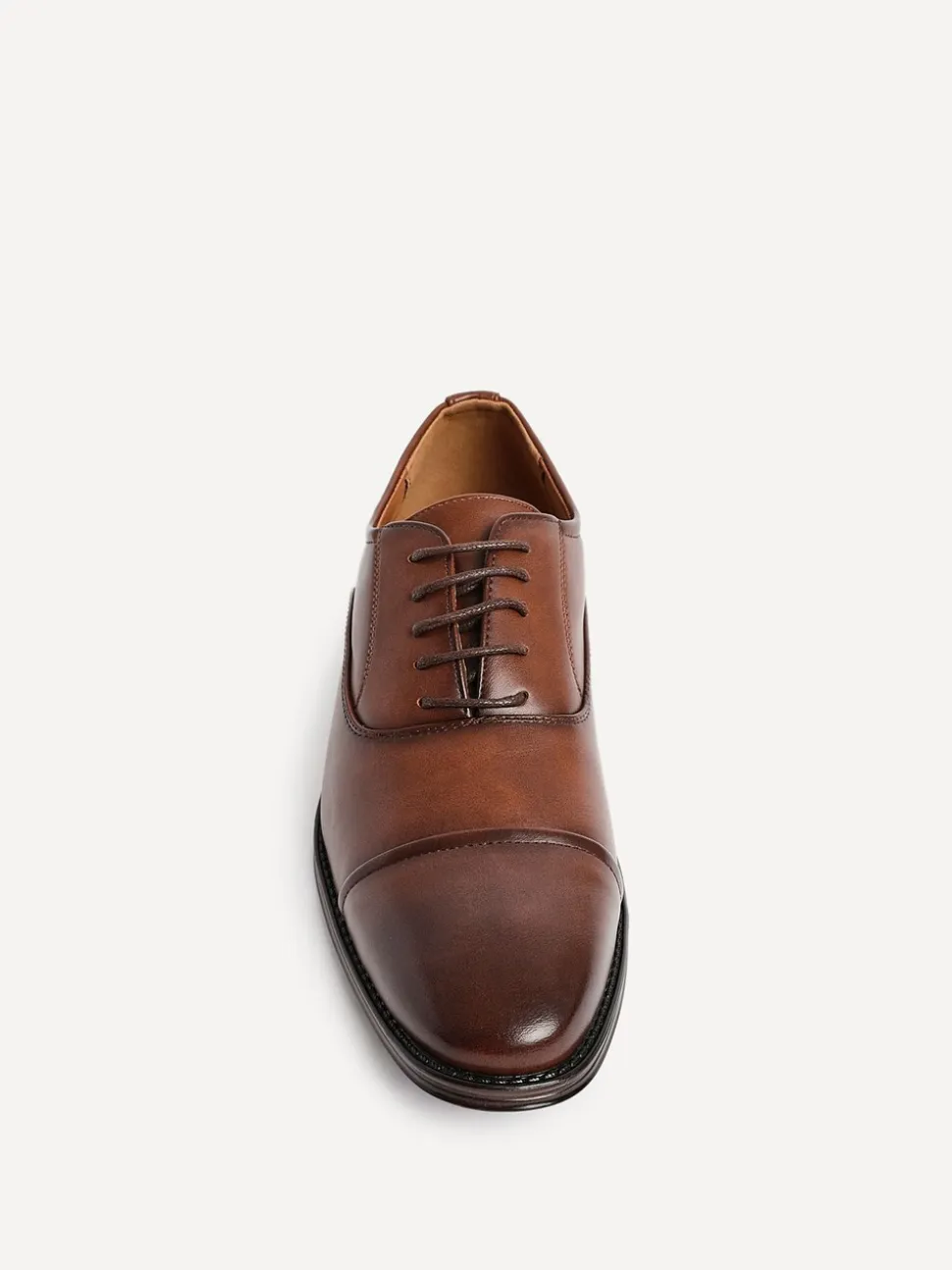 Linzi Brown Lorenzo Cap Toe Shoes