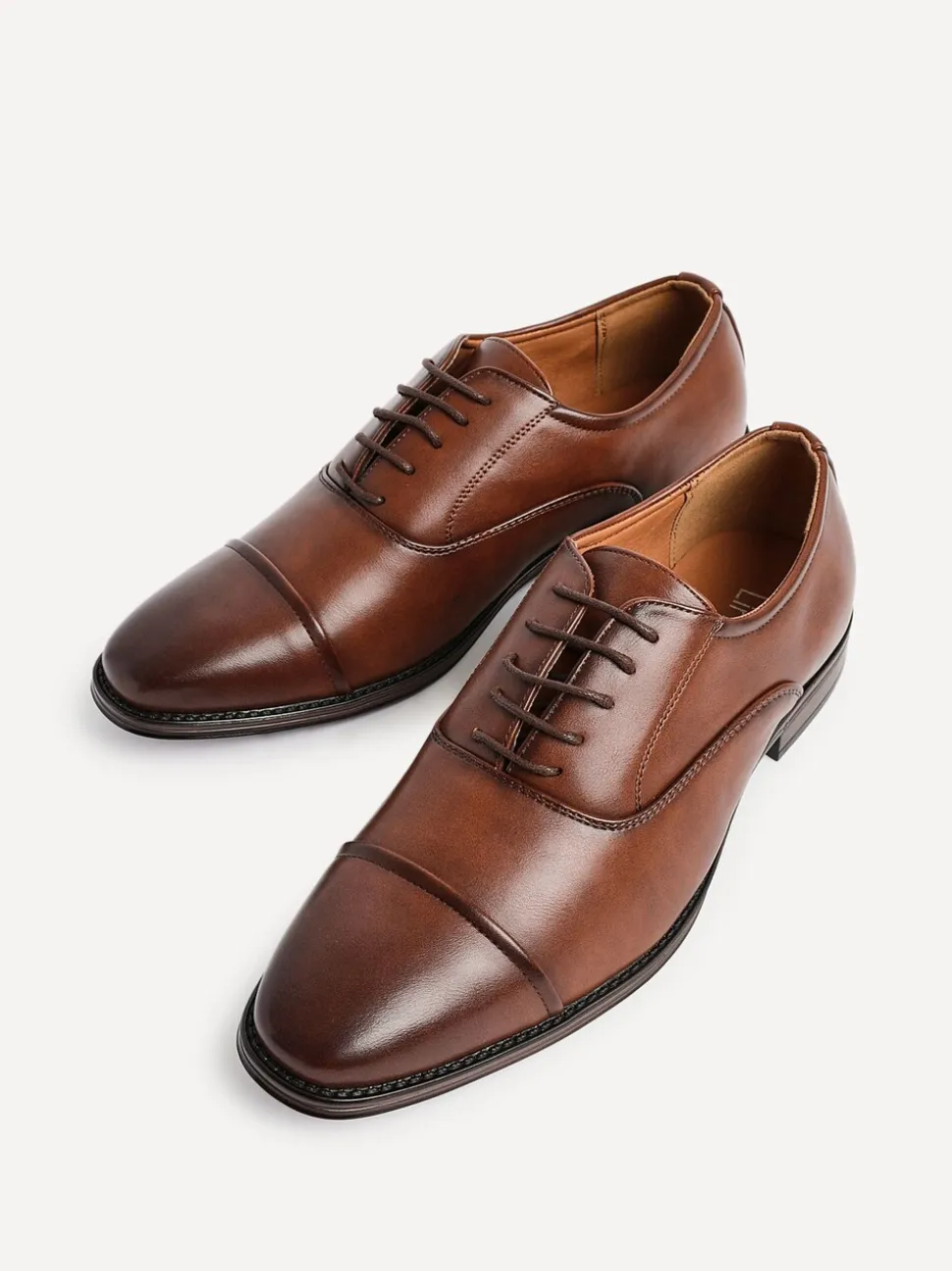 Linzi Brown Lorenzo Cap Toe Shoes