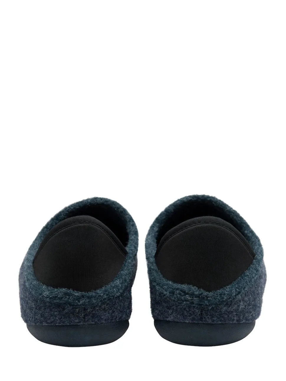 Lotus Blue Textile Slippers