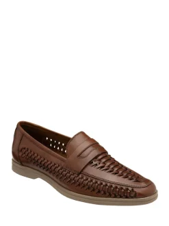 Lotus Brown Casual Loafers