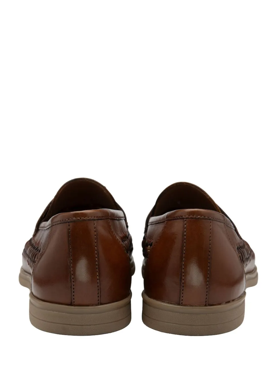 Lotus Brown Casual Loafers