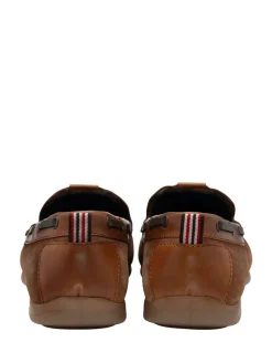Lotus Brown Casual Slip On Driving Shoes