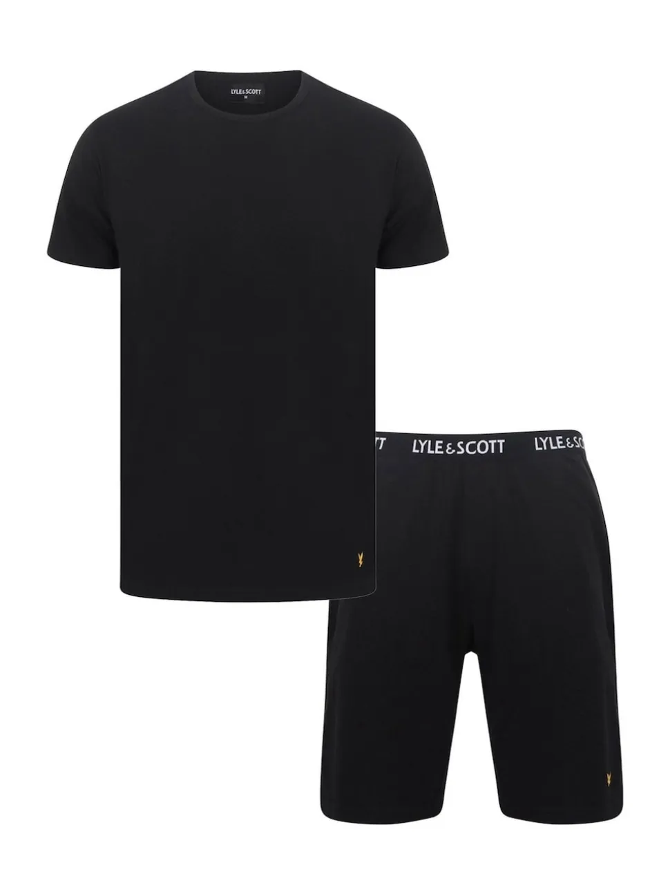 Lyle & Scott Black Charlie Loungewear Set