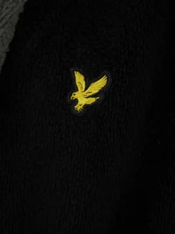 Lyle & Scott Black Chrome Adrian Bathrobe