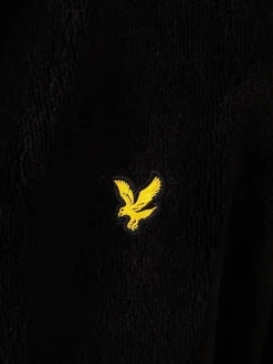 Lyle & Scott Black Dressing Gown