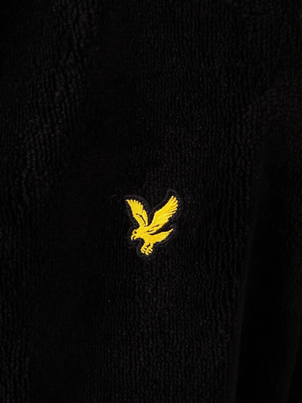 Lyle & Scott Black Dressing Gown