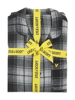 Lyle & Scott Black Julian Pyjamas Set