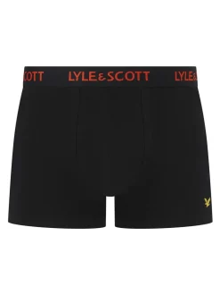 Lyle & Scott Black Miller Underwear Trunks 5 Pack