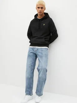 Lyle & Scott Black Pullover Hoodie