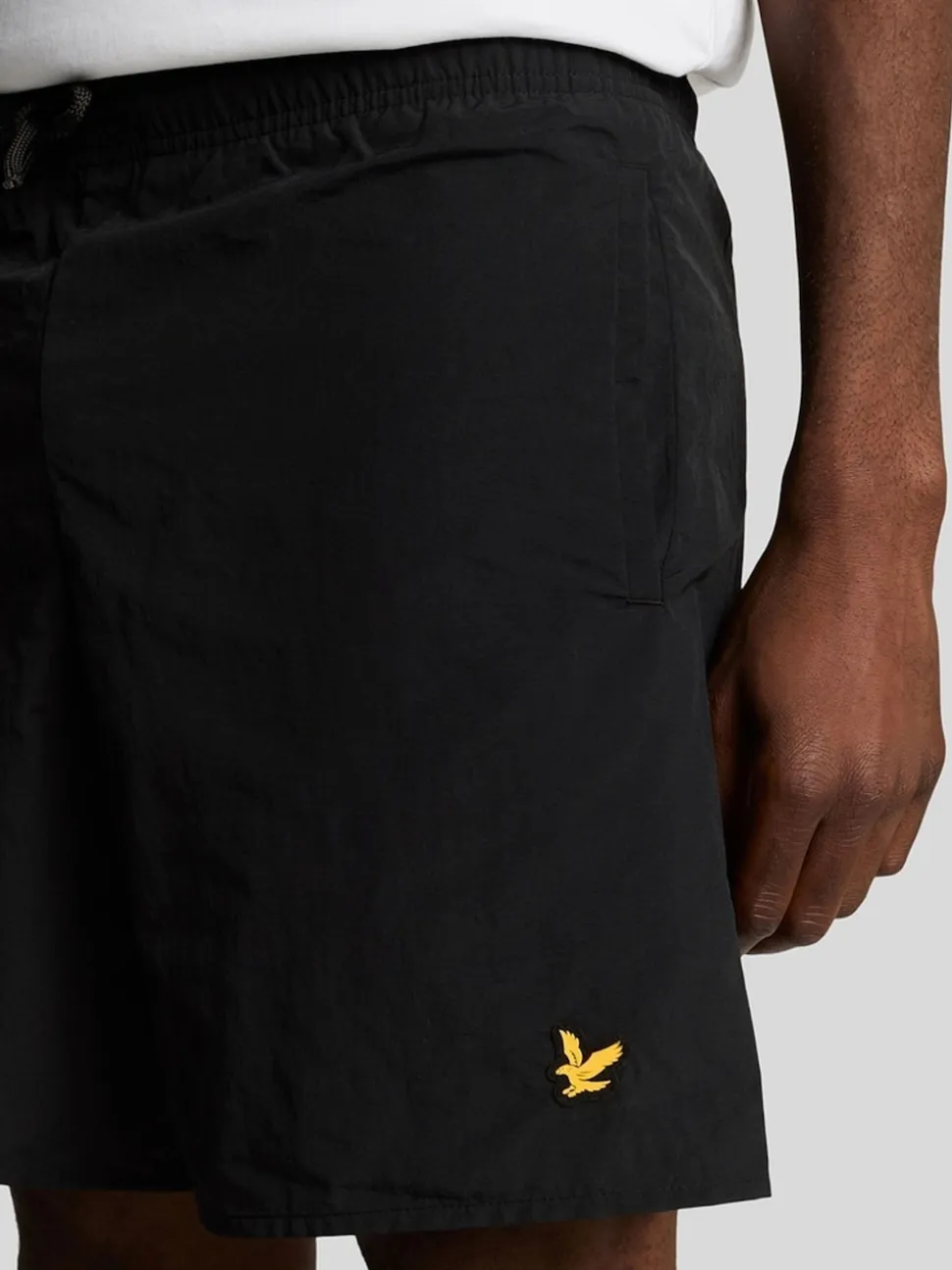 Lyle & Scott Black Sports Swim Shorts