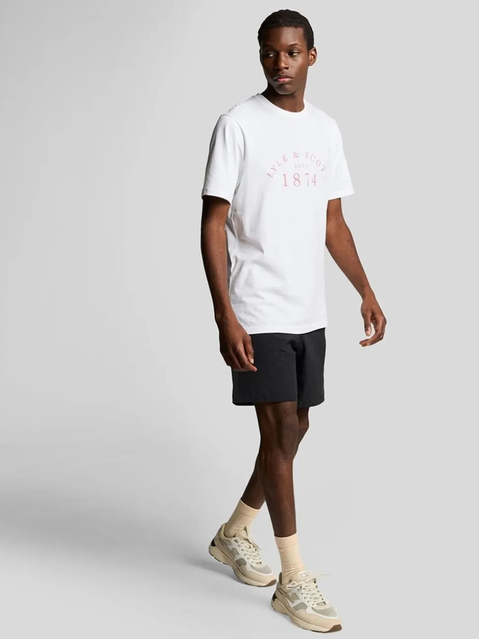 Lyle & Scott Black Sports Swim Shorts