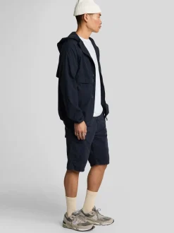 Lyle & Scott Blue 100% Cotton Cargo Shorts