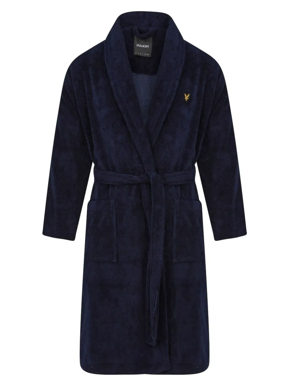 Lyle & Scott Blue Dressing Gown