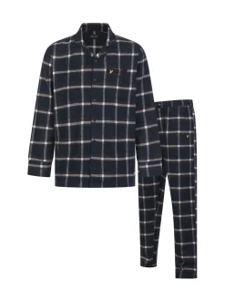 Lyle & Scott Blue Julian Pyjamas Set