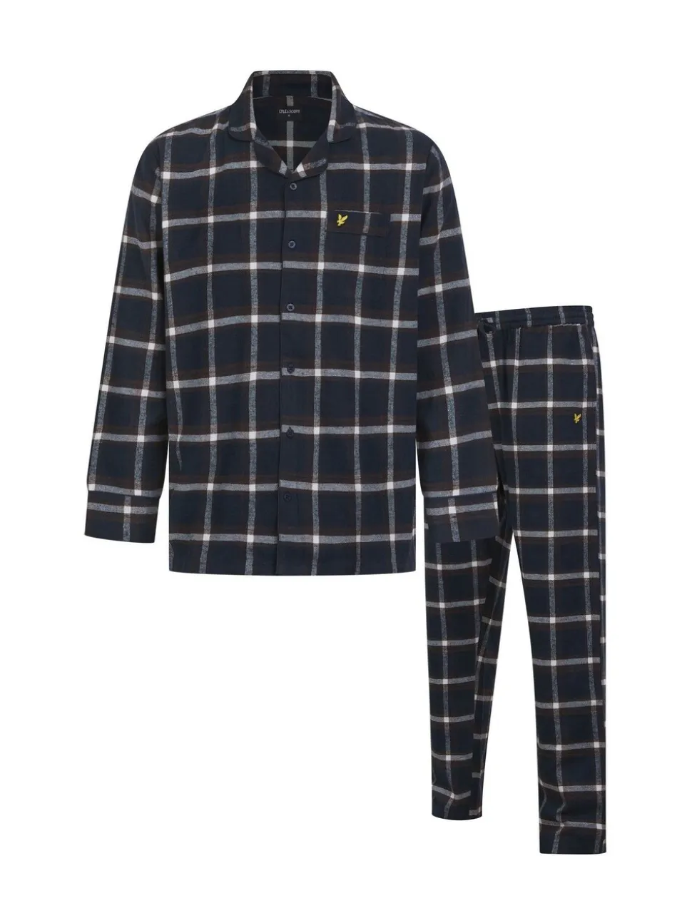 Lyle & Scott Blue Julian Pyjamas Set