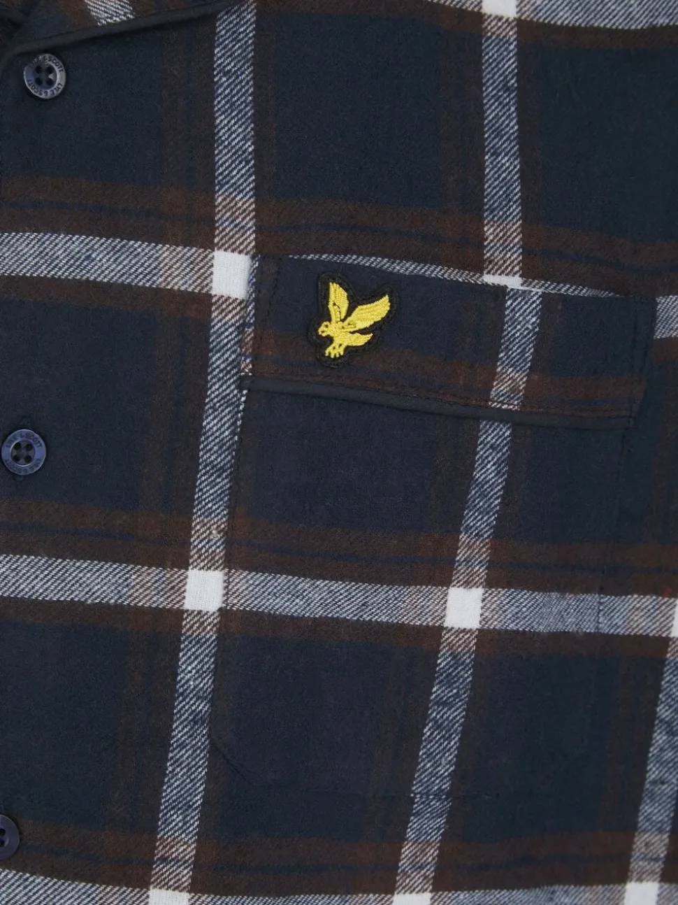 Lyle & Scott Blue Julian Pyjamas Set