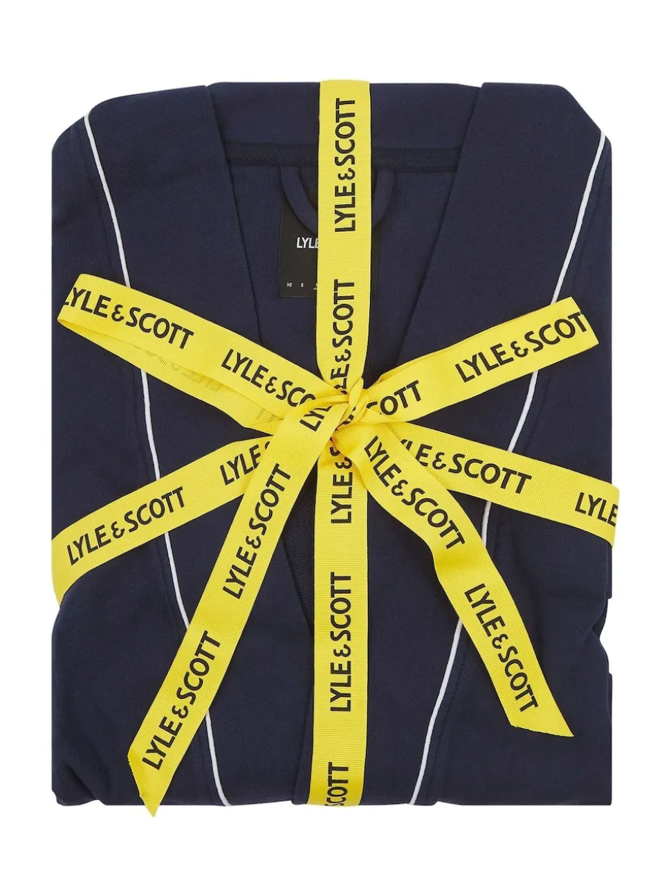 Lyle & Scott Blue Kobe Kimono Robe