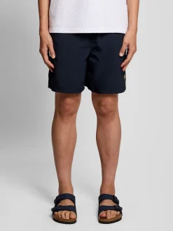 Lyle & Scott Blue Plain Swim Shorts