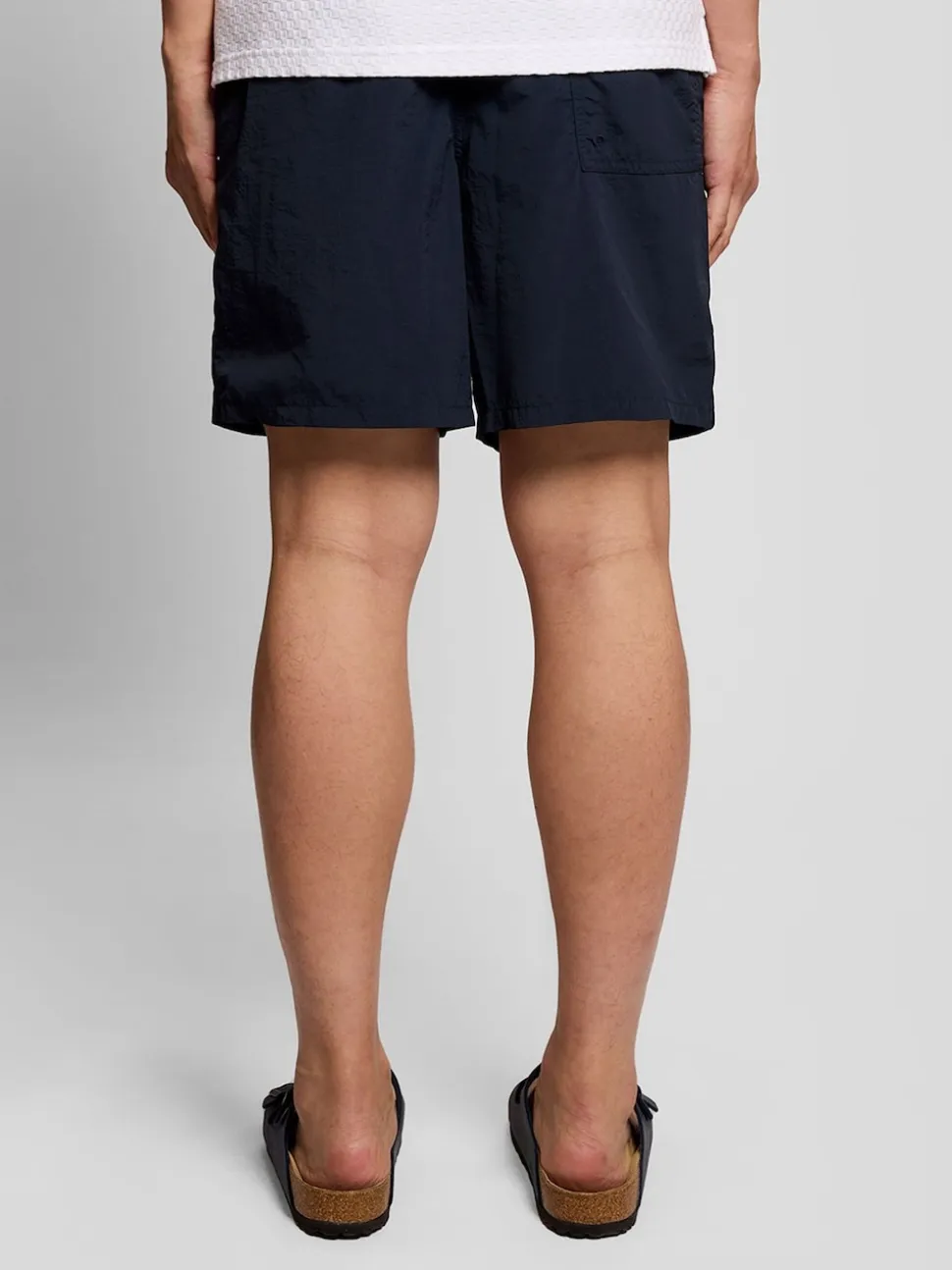 Lyle & Scott Blue Plain Swim Shorts