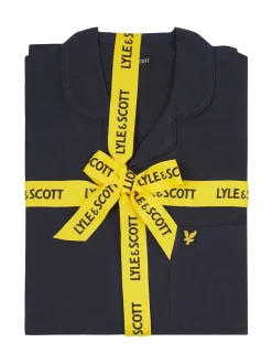 Lyle & Scott Blue Remmington Sleep Set