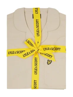 Lyle & Scott Cream Remmington Sleep Set